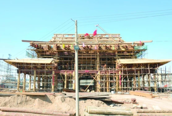 普光明殿复建工程项目档案影像 1