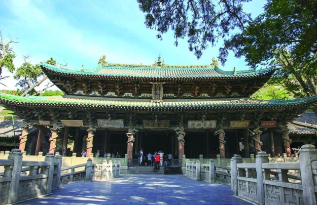 晋祠圣母殿修缮工程