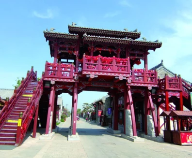 解州镇常平村仿古步行街工程（EPC）项目档案影像 3